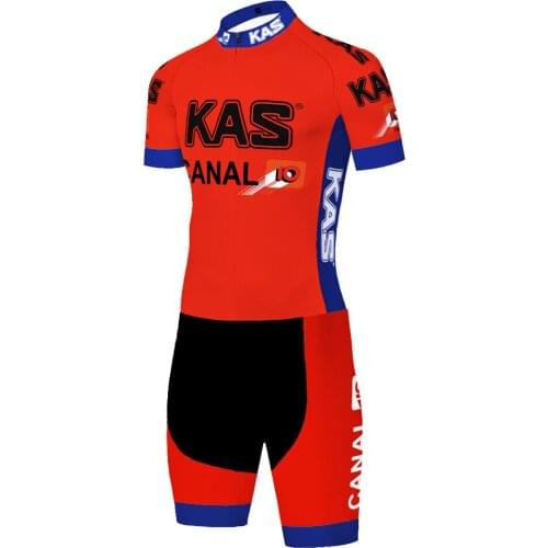 Kas Retro One Piece Skinsuit Équipement Vélo Maillot Hombre Jersey Roupa Masculino Camiseta Ciclismo Cycling Equipment 자전거의류