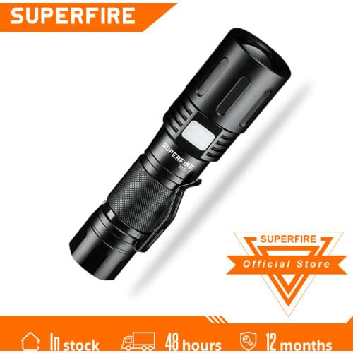 SupFire X60-T 36W 2100 Lumen Powerful Flashlight With Zoom Power Bank Function Camping Fishing Lantern Self Defense LED Torch