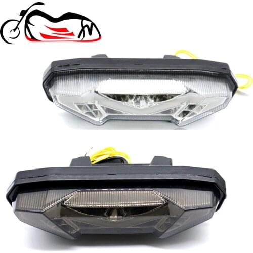 LED Tail Light Turn Signal For YAMAHA MT-10 FZ-10 FJ-09 MT09 Tracer 900/GT MT-09 FZ-09 Motorcycle Integrated Blinker Lamp NEW