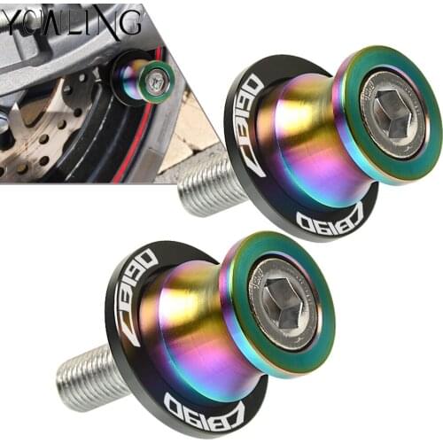 8mm Swingarm Stand Screws CNC Motorcycle Swing Arm Spools Sliders bobbins FOR honda cb190 cbr 190 CB190r 2015 2016 2017 2018