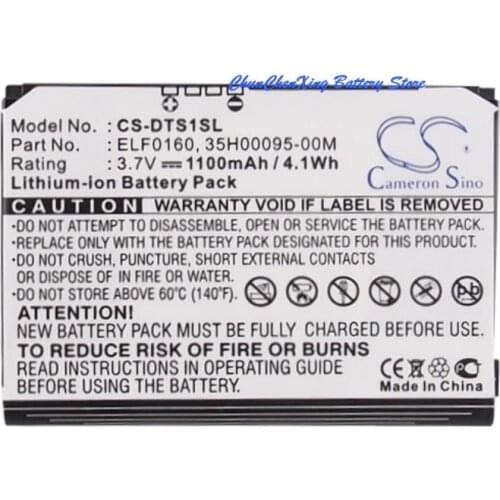 Cameron Sino 1100mAh Battery ELF0160 for HTC/DOPOD Elf 300, Elfin 100,P3050,P3450,P3452,T3238, Vogue 100, VX6900, S1, S500, S505
