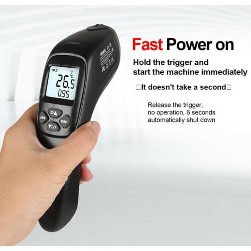 Non-Contact LCD IR Laser Infrared Digital Temperature Thermometer Gun Pyrometer