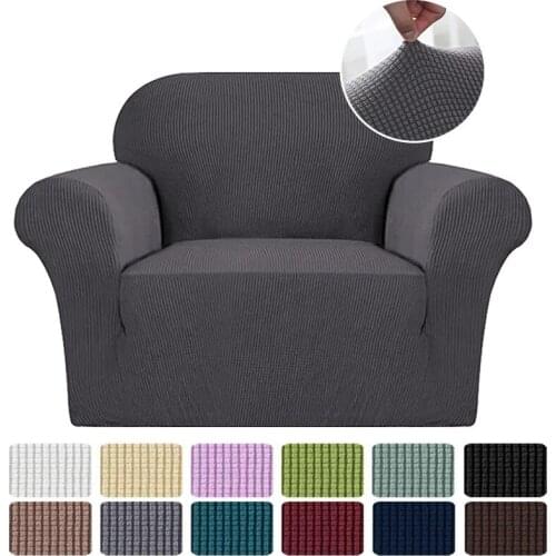 Armchair cover living room elastic sofa cover elastic furniture chair cover 1 seat sofa cover