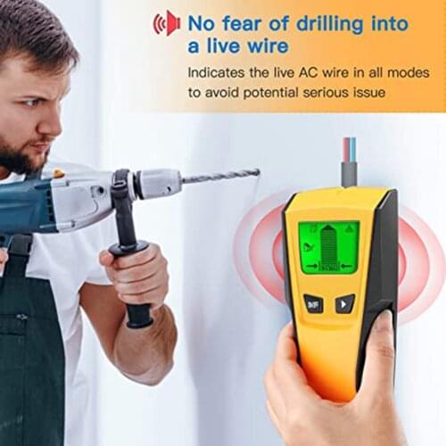 Stud Finder Wall Detector Electronic Stud Sensor Wall Scanner Multi-Function Wall Stud Sensor Detector with LCD Display