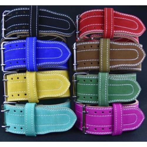 Sports waist support four-layer leather fitness belt, sports protective gear, weight-bearing powerlifting training squat