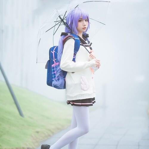 HMS Unicorn Azur Lane Cosplay Costume HMS Date Set Unicorn Cosplay Costume Daily Set Sweater Shirt Skirt Costumes for Women