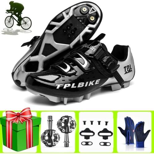 Sapatilha Ciclismo Mtb Cycling Shoes Men Mountain Bike Bicycle Sneakers Self-locking Non-slip Breathable Bicicleta Carretera