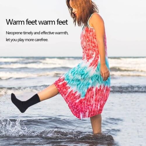 3mm Neoprene Beach Swimming Diving Socks For Men Women Water Sport Anti Slip Shoes Swim Surfing Diving Surfing Socks Beach Boots