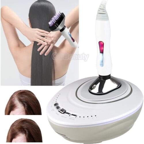 New Portable Hair Care Scalp Massager EMS Micro Current Massage Hair Growth Therapy Machine RF Vibration Massage Release Body