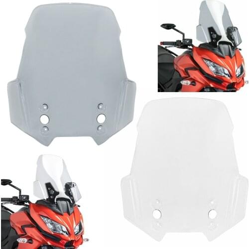Front Windscreen Windshield Visor Screen Shield Wind Deflector For KAWASAKI Versys 650 1000 KLE650 2015-2020 KLZ1000 2012-2020
