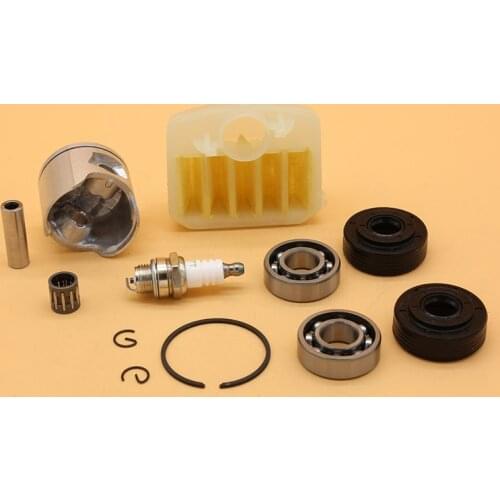 Air Filter Piston Assy Spark Plug Fit For HUSQVARNA 340 345 350 353 Garden Chainsaw Tool Parts