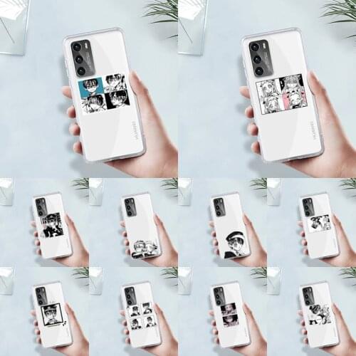 Jamular Toilet Bound Hanako Kun Phone Case Transparent For Huawei MATE P 40 30 20 10 pro plus lite X 5G Soft TPU Clear