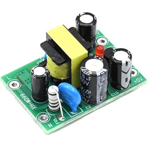 1pc Mini AC-DC Converter AC 110V 220V To DC 12V 0.2A+5V Module Board