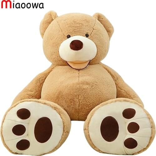 130cm Giant Bear Hull American Bear Teddy Bear Skin Factory Price Soft Toy Best Gifts For Girls