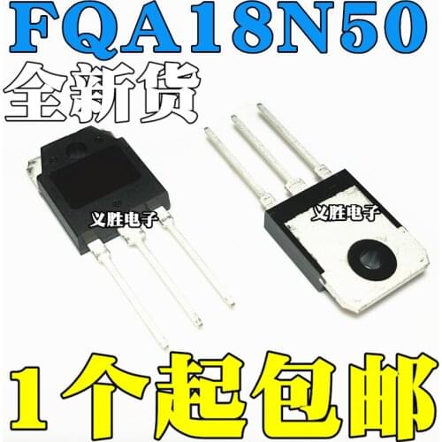 2 pçs/lote FQA18N50 FDA18N50 20A MOS 500V TO-3P