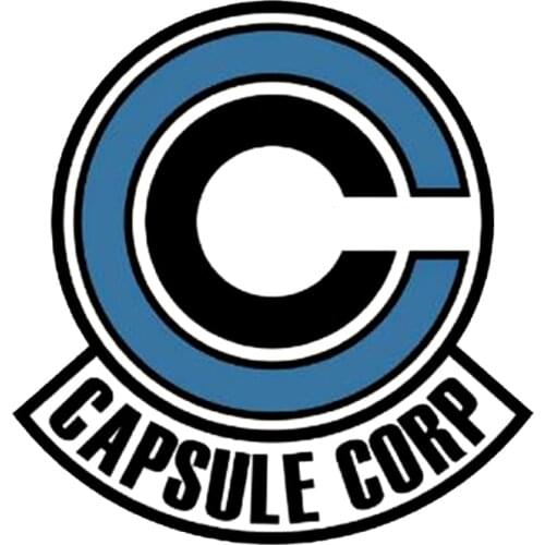 Capsule Corp Logo Anime Animation Iron On Applique Cosplay Embroidered For Clothing DIY Backpack Jeans