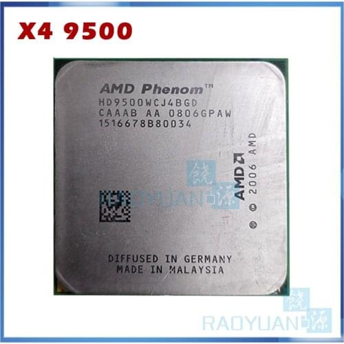 AMD Phenom X4 9500 2.2 GHz Quad-Core CPU Processor HD9500WCJ4BGD Socket AM2