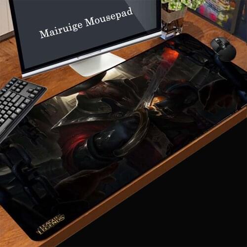 Mairuige Natural Rubber Office Cartoon Mouse Pad, League of Legends CS Gaming Computer Keyboard Pads, Home Desk Mat