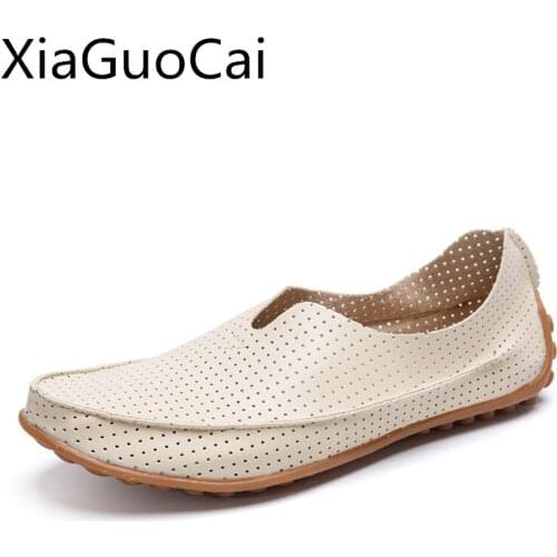Plus Size 36-47 Spring Slip-on Men Casual Shoes Breathable High Quality Male Loafers Pu Leather Shoes Drop Shipping Z537 35