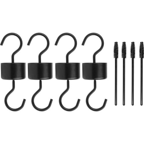 Ant Moat Brush Set Hummingbird Feeder Hooks with Clean Brushes Hanging Bird Feeder Accessories for Garden Outdoors