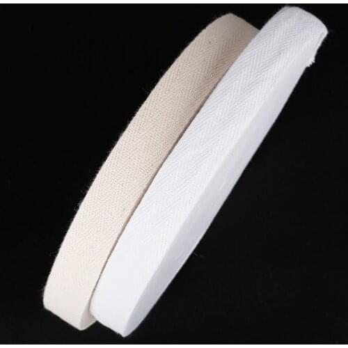 1/1.5/2/2.5/3/3.5/4/5cm Width Herringbone Tape Ribbons 100% Cotton Woven Ribbon Sewing Overlock Cloth Strap Belt DIY Accessories