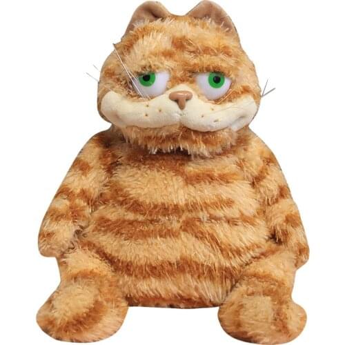 30-45CM cute plush toy plush doll pillow doll Garfield dull cat kitten decoration children toys birthday gift Christmas gift