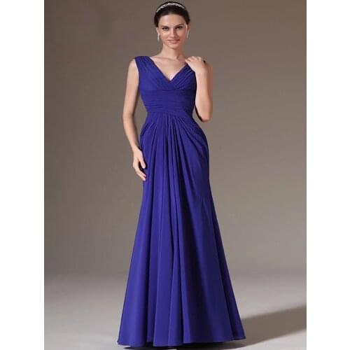 Vimans Womens Evening Chiffon Dresses