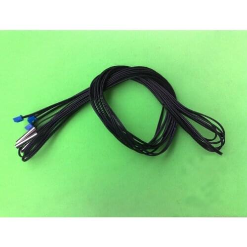 Free Shipping 50pcs/lot Nickel plated copper Probe 5*25MM 3470 NTC Temperature Sensor 10K+-1% B3470 2M thermistor ntc