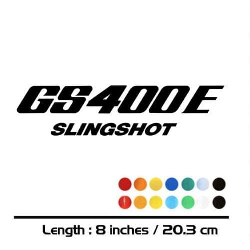 2 X New Sales motorcycle bike Fuel tank Wheels Fairing notebook Luggage helmet MOTO Sticker decals For SUZUKI GS400E