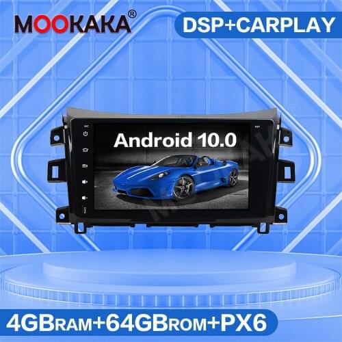 4G SIM LTE 4GB+64GB Android 10.0 Car Radio Multimedia Player For Nissan NAVARA Frontier NP 300 2011 - 2016 Audio GPS Navigation