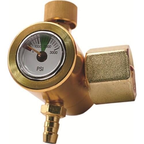 Argon Regulators Gauges Gas Argon Arc Welding Regulator Vavle 0-3000PSI Explosion-proof Pressure Gauge Argon Gas Gauge