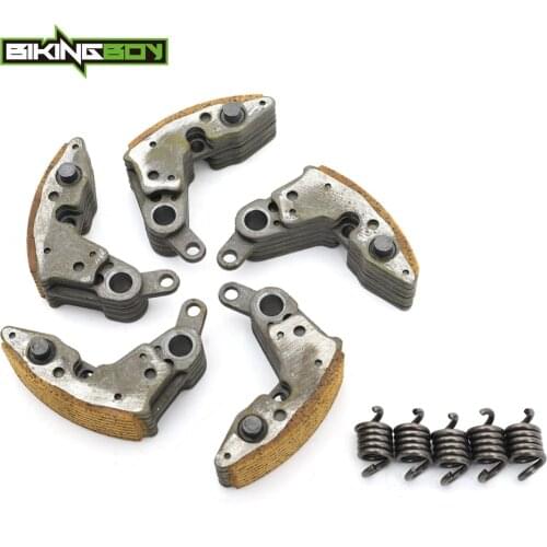 BIKINGBOY Clutch Shoe Centrifugal Carrier Grizzly YFM 660 02 03 04 05 06 07 08 Rhino YXR 660 2004-2007 OEM 5KM-16620-00-00 Set