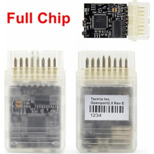 Openport 2.0 J2534 ECU Flash Chip Tuning Interface Taxtrix Openport 2.0 ECUFLASH With Full Software New PCB Golden Pin Adapter