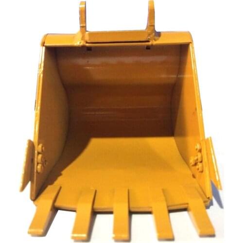 All Metal 580 Simulation Bucket 336D For HuiNa 580 Excavator Digging Bucket RC Car Parts A3 Steel Plate Simulation Bucket