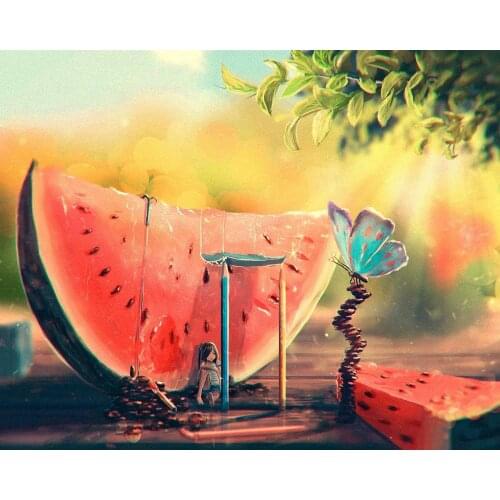 Square Full Cartoon Anime Child Car Diamond Painting Diamond Embroidery Full Paste Round Cross Stitch Home Decoration Paintings