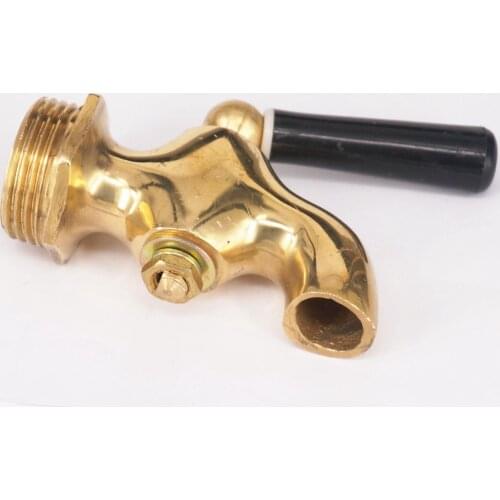 1" BSP Male Thread Connection Type Hot water tap antique brass one handle faucet cock For tea-furnace water boiler
