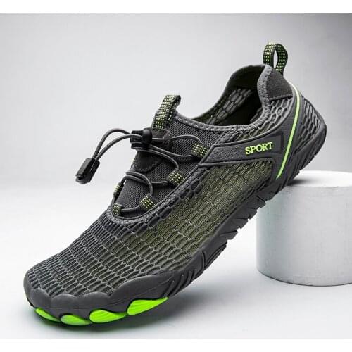 Big Size 38-46 Water Shoes Men Outdoor Barefoot Shoes Summer Swimming Aqua Beach Sea Sneakers Man Socks Slippers Fishing Shoes