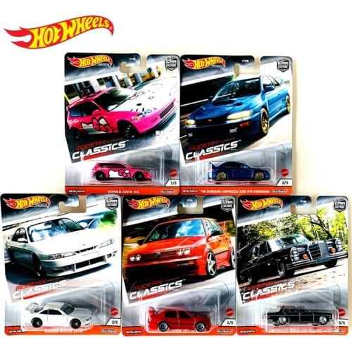 Original Hot Wheels Car Culture Diecast 1/64 Model Metal Car Toy Set Modern Classic Kids Car Toys for Boys 3 Year Old Alloy Gift