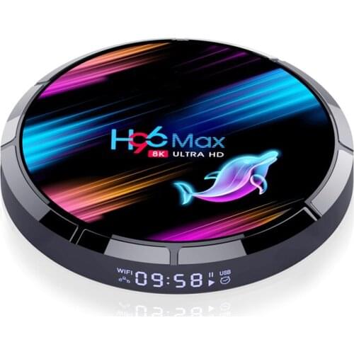 H96 MAX X3 4GB 128GB G31 MP2 8K Amlogic S905X3 Smart TV BOX Android 9.0 Dual Wifi 1080P USB3.0 Set Top Box