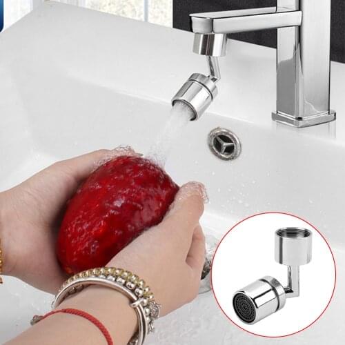 720 Degree Rotatable Universal Splash Filter Faucet Sprayer Head Flexible Faucets Sprayer Bathroom Kitchen Tap Extender Adapter