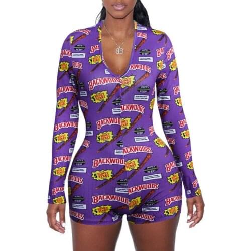 Sexy Women Deep V Nneck Bodycon Sport Jumpsuit Bodysuit Shorts Casual Sportswear Rompers Long Sleeve Tracksuit Outfits /2