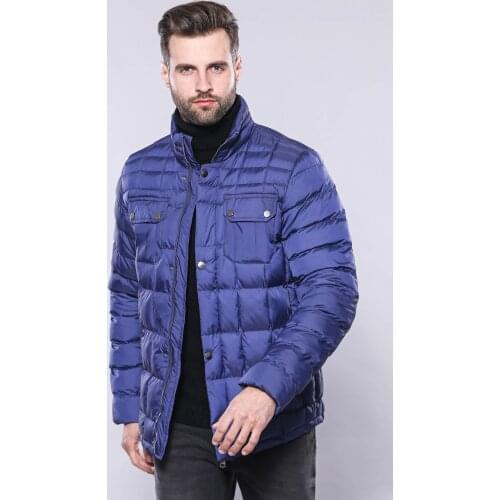 Quilted Blue Winter Coat Wessi