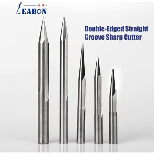 Ball Tip V Shape Milling Cutter Imported Material Deep Engraving CNC Router Bit for Red White Hard Wood Board Milling