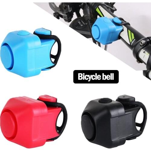 Bike Electronic Loud Horn 130 db Warning Safety Electric Bell Police Siren Bicycle Handlebar Alarm Ring Bell Cycling Accessories
