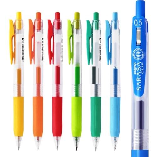 ZEBRA Sarasa Pens JJ21 JJ15 Gel Pen 0.5 mm 0.4 mm 0.7 mm Japan