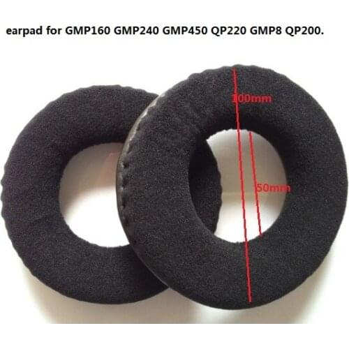1pair.ear Pads Cushion for GMP160 GMP240 GMP450 QP220 GMP8 QP200. GMP240 earpad