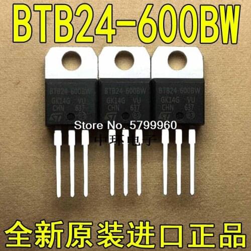10pcs/lot BTB24-600B BTB24-600BW transistor