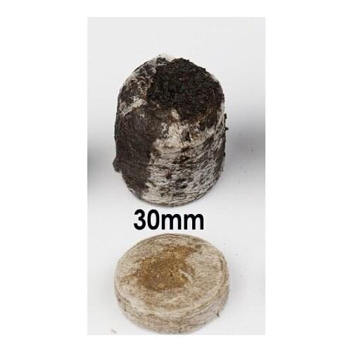 30pcs/lot,30mm jiffy peat,hot,Planting soil,garden supplies,seed starter,vegetable seeds pellete.new planter