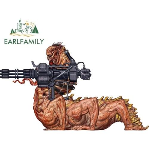 EARLFAMILY 13cm x 7.7cm for Fallout Nightkin Funny Car Stickers Vinyl Car Wrap Decal Waterproof Windshield Graffiti Graphics