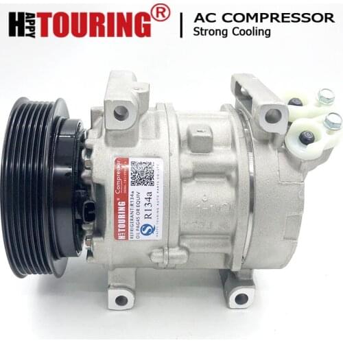 5SA12C ac compressor for Aston Martin DB9 DBS 4G43-19D629-AA 6G33-19D629-AA 6G33-19D629-AB 447180-7460 4G4319D629AA 6G3319D629AA
